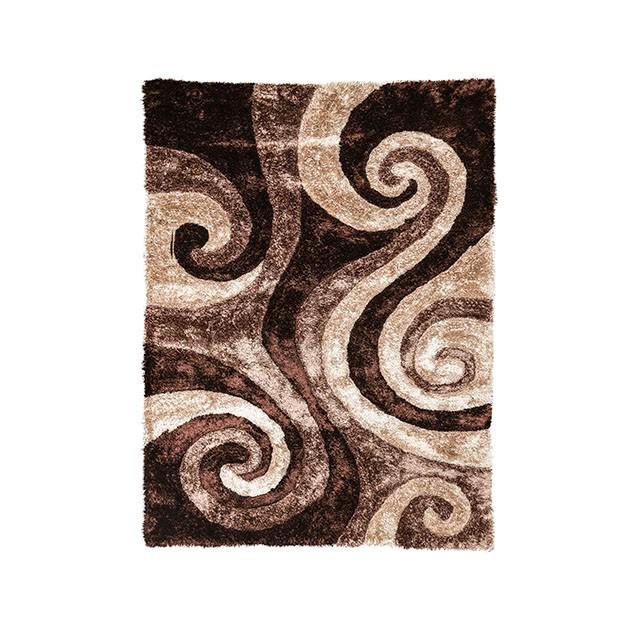 Fermont Brown Beige 5' X 8' Area Rug - Casa Morelos / Coahuila Furniture (Oklahoma City, OK)
