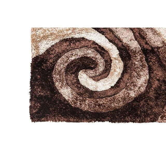 Fermont Brown Beige 5' X 8' Area Rug - Casa Morelos / Coahuila Furniture (Oklahoma City, OK)