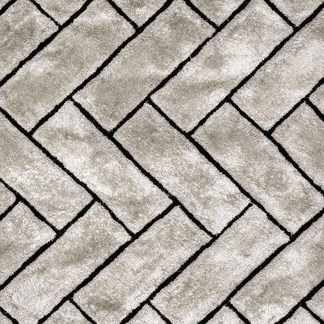 Fermont Gray 5' X 8' Area Rug - Casa Morelos / Coahuila Furniture (Oklahoma City, OK)
