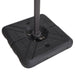 Fida 8 Ft Square Umbrella w/ Double Top + 37" Large Base - Casa Morelos / Coahuila Furniture (Oklahoma City, OK)