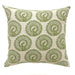 FIFI 22" X 22" Pillow, Green (2/CTN) - Casa Morelos / Coahuila Furniture (Oklahoma City, OK)