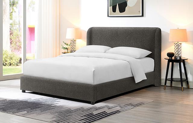 Laverni Bed Black, Grey & White - Casa Morelos / Coahuila Furniture (Oklahoma City, OK)