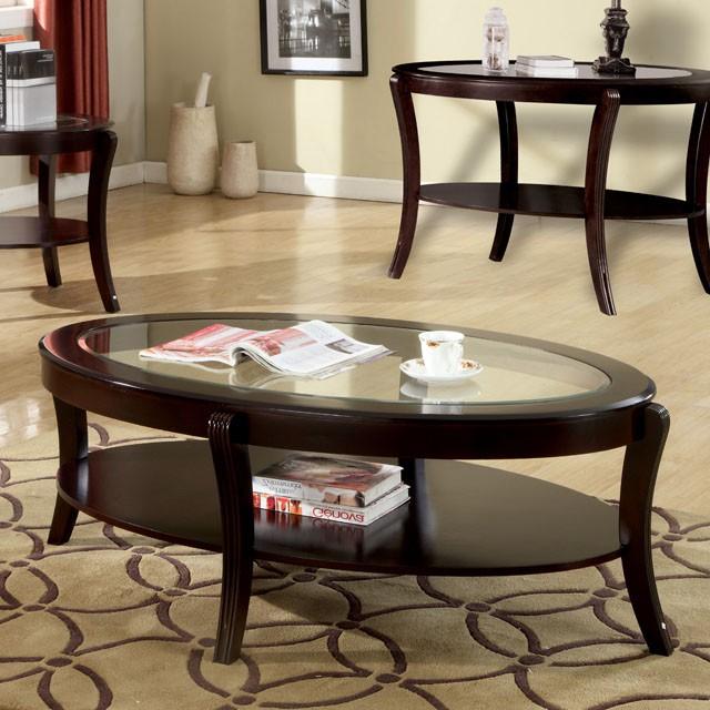 FINLEY Espresso Coffee Table - Casa Morelos / Coahuila Furniture (Oklahoma City, OK)