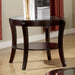 FINLEY Espresso End Table - Casa Morelos / Coahuila Furniture (Oklahoma City, OK)