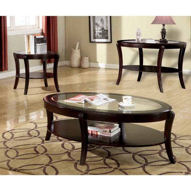 FINLEY Espresso End Table - Casa Morelos / Coahuila Furniture (Oklahoma City, OK)