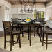 Flick Rustic Oak Counter Ht. Table - Casa Morelos / Coahuila Furniture (Oklahoma City, OK)