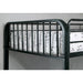 CLEMENT Black Metal Twin/Twin Bunk Bed - Casa Morelos / Coahuila Furniture (Oklahoma City, OK)