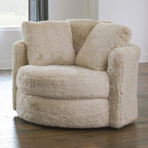 COCHRANE Chair, Cream/Beige - Casa Morelos / Coahuila Furniture (Oklahoma City, OK)