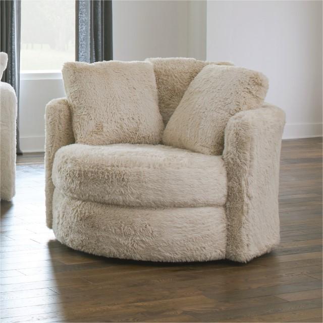 COCHRANE Chair, Cream/Beige - Casa Morelos / Coahuila Furniture (Oklahoma City, OK)
