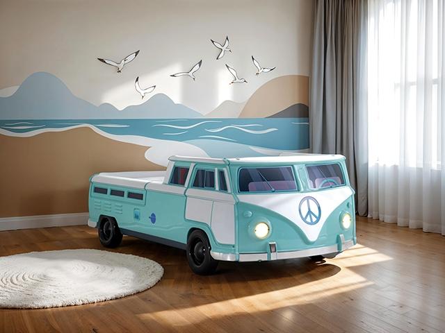 Axel Peace Bus Twin Bed - Casa Morelos / Coahuila Furniture (Oklahoma City, OK)