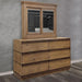 COIMBRA Rustic Natural Tone Dresser - Casa Morelos / Coahuila Furniture (Oklahoma City, OK)