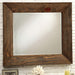 COIMBRA Rustic Natural Tone Mirror - Casa Morelos / Coahuila Furniture (Oklahoma City, OK)