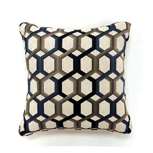 Comney Blue 18" X 18" Pillow, Blue (2/CTN) - Casa Morelos / Coahuila Furniture (Oklahoma City, OK)