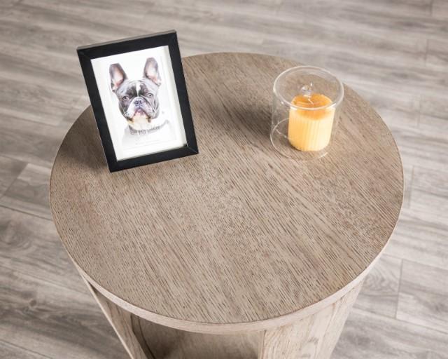 Conisbrough Round End Table - Casa Morelos / Coahuila Furniture (Oklahoma City, OK)