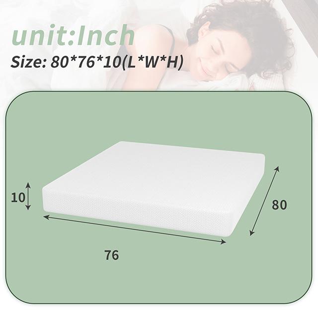 Coreopsis 10" E.King Memory Foam Wave Comfort - Casa Morelos / Coahuila Furniture (Oklahoma City, OK)