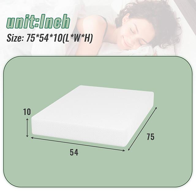 Coreopsis 10" Full Memory Foam Wave Comfort - Casa Morelos / Coahuila Furniture (Oklahoma City, OK)