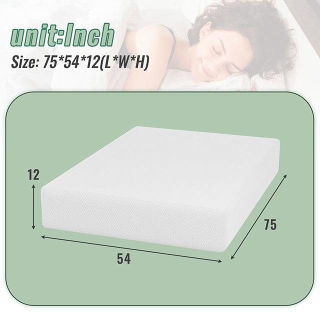 Coreopsis 12" Full Memory Foam Wave Comfort - Casa Morelos / Coahuila Furniture (Oklahoma City, OK)