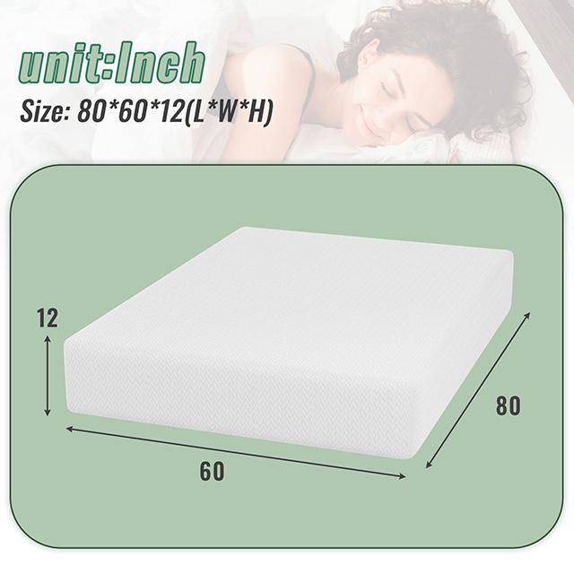 Coreopsis 12" Queen Memory Foam Wave Comfort - Casa Morelos / Coahuila Furniture (Oklahoma City, OK)