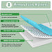 Coreopsis 8" Twin Memory Foam Wave Comfort - Casa Morelos / Coahuila Furniture (Oklahoma City, OK)