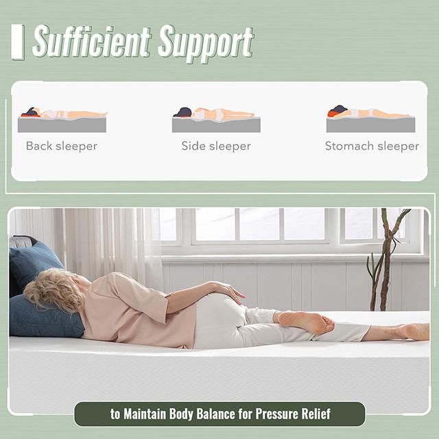 Coreopsis 8" Full Memory Foam Wave Comfort - Casa Morelos / Coahuila Furniture (Oklahoma City, OK)