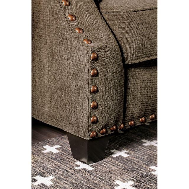Cornelia Light Brown Love Seat - Casa Morelos / Coahuila Furniture (Oklahoma City, OK)