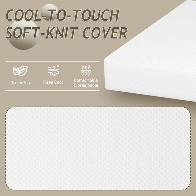 Forsythia 10" E.King Green Tea Gel Memory Foam - Casa Morelos / Coahuila Furniture (Oklahoma City, OK)