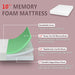 Forsythia 10" Queen Green Tea Gel Memory Foam - Casa Morelos / Coahuila Furniture (Oklahoma City, OK)