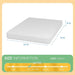Forsythia 8" Full Green Tea Gel Memory Foam - Casa Morelos / Coahuila Furniture (Oklahoma City, OK)