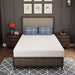 Forsythia 8" Full Green Tea Gel Memory Foam - Casa Morelos / Coahuila Furniture (Oklahoma City, OK)