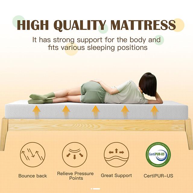 Forsythia 8" E.King Green Tea Gel Memory Foam - Casa Morelos / Coahuila Furniture (Oklahoma City, OK)