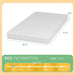 Forsythia 8" Twin Green Tea Gel Memory Foam - Casa Morelos / Coahuila Furniture (Oklahoma City, OK)