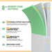 Forsythia 8" Twin Green Tea Gel Memory Foam - Casa Morelos / Coahuila Furniture (Oklahoma City, OK)