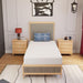 Forsythia 8" Twin Green Tea Gel Memory Foam - Casa Morelos / Coahuila Furniture (Oklahoma City, OK)