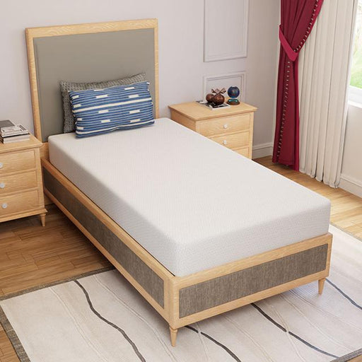 Forsythia 8" Twin Green Tea Gel Memory Foam - Casa Morelos / Coahuila Furniture (Oklahoma City, OK)