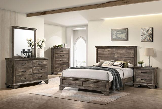 FORTWORTH Cal.King & E.King Bed - Casa Morelos / Coahuila Furniture (Oklahoma City, OK)