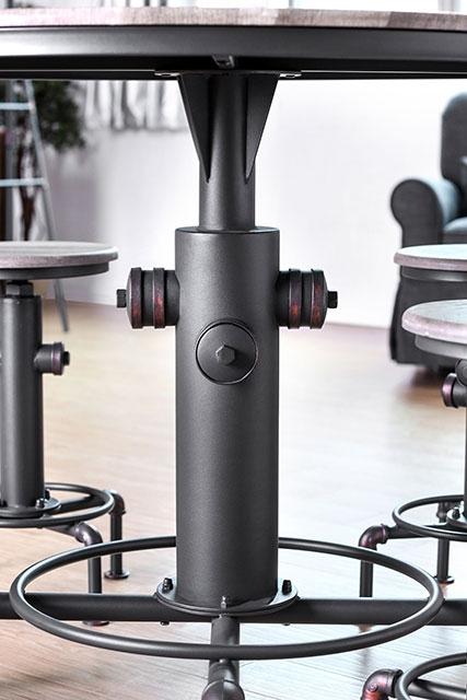 Foskey 5 Pc Counter Ht Table Set - Casa Morelos / Coahuila Furniture (Oklahoma City, OK)