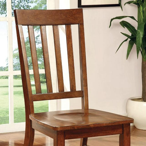 FOSTER I Dark Oak Side Chair (2/CTN) - Casa Morelos / Coahuila Furniture (Oklahoma City, OK)