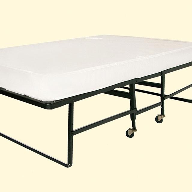 Framos Rollaway Bed w/ Polyfiber Mattress 48" Wide - Casa Morelos / Coahuila Furniture (Oklahoma City, OK)