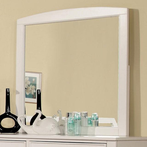 Corry White Mirror - Casa Morelos / Coahuila Furniture (Oklahoma City, OK)