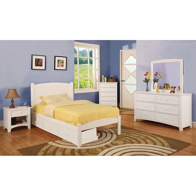 Corry White Mirror - Casa Morelos / Coahuila Furniture (Oklahoma City, OK)