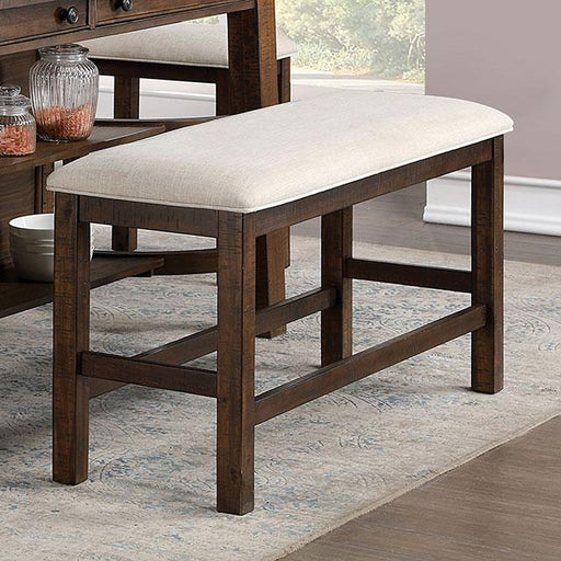 FREDONIA Counter Ht. Bench - Casa Morelos / Coahuila Furniture (Oklahoma City, OK)