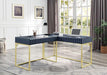 FREIBURG Corner Desk, Antique Blue - Casa Morelos / Coahuila Furniture (Oklahoma City, OK)