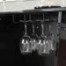 Fuero Black/Chrome Bar Table (K/D) - Casa Morelos / Coahuila Furniture (Oklahoma City, OK)