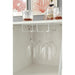 Fuero White/Chrome Bar Table (K/D) - Casa Morelos / Coahuila Furniture (Oklahoma City, OK)