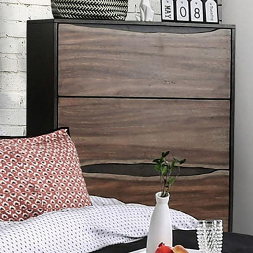 Fulton Dark Oak/Dark Walnut Chest - Casa Morelos / Coahuila Furniture (Oklahoma City, OK)