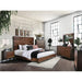 Fulton Dark Oak/Dark Walnut Mirror - Casa Morelos / Coahuila Furniture (Oklahoma City, OK)