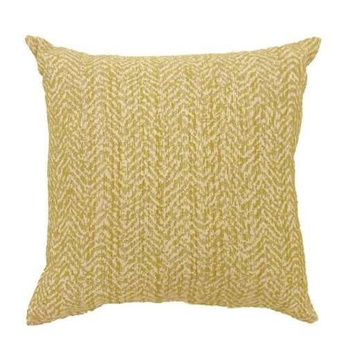 Gail Yellow 22" X 22" Pillow, Yellow (2/CTN) - Casa Morelos / Coahuila Furniture (Oklahoma City, OK)