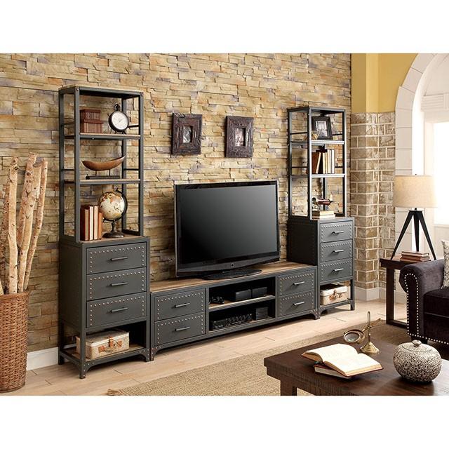 Galway Pier Cabinet W/ 3pcs - Casa Morelos / Coahuila Furniture (Oklahoma City, OK)