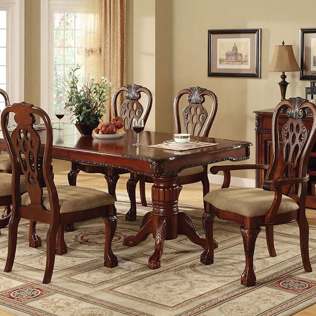 Georgetown 7 Pc Dining Table Set - Casa Morelos / Coahuila Furniture (Oklahoma City, OK)
