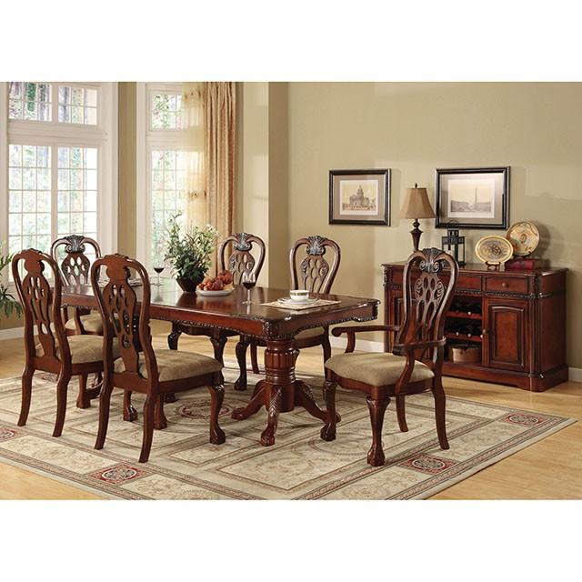 Georgetown 7 Pc Dining Table Set - Casa Morelos / Coahuila Furniture (Oklahoma City, OK)